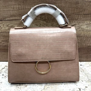 Borsa a tracolla Crossi New York donna tortora tracolla tasche interne nuova con etichetta - Foto 1 di 12