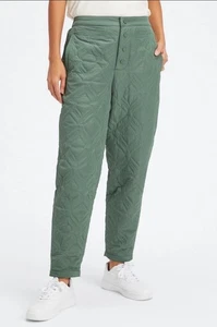 Fabletics NWOT Apres Ski Quilted Pant in Smoke Green Women's sz XS - Picture 1 of 14