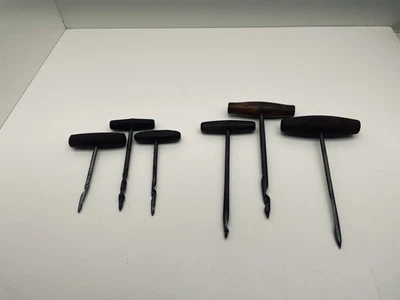 Vintage Auger Hand Drill Lot Of 6 - Image 1 of 4