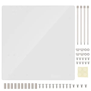 .›Open Frame Transparent Acrylic Overlock Computer Case DIY Base Stand For M-AT - Picture 1 of 7