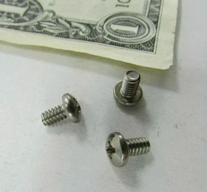 100 Linsenkopf Edelstahl 6-32 x 1/4 Maschinenschrauben Abstandshalter nicht magnetisch - Bild 1 von 6