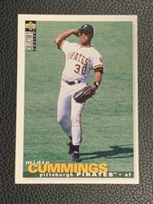 1995 Upper Deck Collector's Choice Midre Cummings #384 Pittsburgh Pirates