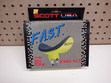 Vintage 1990's - "Scott USA"- "Fast Pads" Handlebar Pad Kit - Yellow - "NOS"
