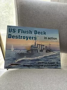 Squadron Signal Warship No. 19 - US Flush Deck Destroyers In Action #4019 - Picture 1 of 1