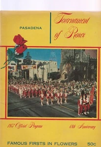 TOURNAMENT OF ROSES 1957 PROGRAM.- ROY ROGERS & OREGON STATE-IOWA PREVIEW - Picture 1 of 4