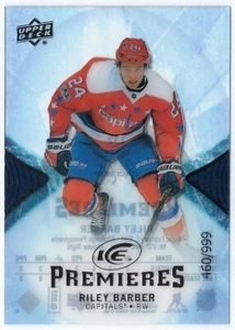 2017/18 Upper Deck Ice Premieres Acetate card# 132 of Riley Barber - Picture 1 of 2