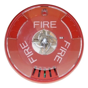 Eaton Wheelock HSRC clacson allarme antincendio strobo soffitto rosso (NUOVO CON SCATOLA) - Foto 1 di 3