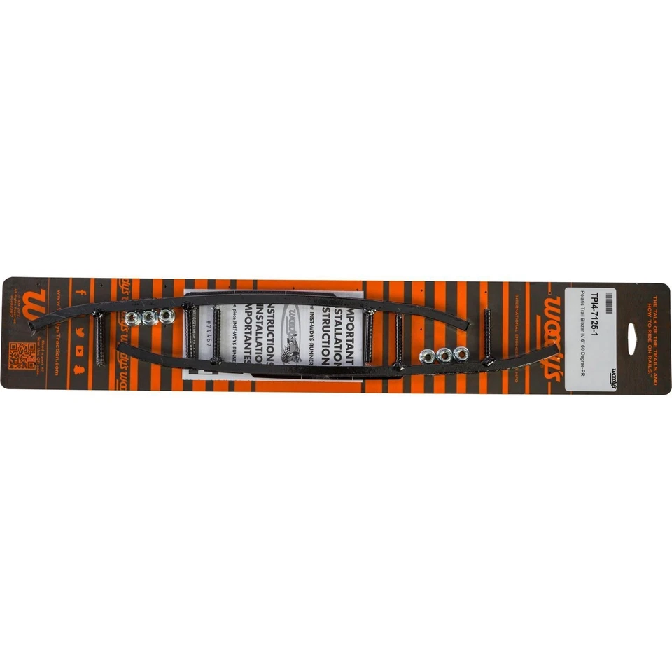 Woodys 6" Carburo Flat Top Runners Polaris IQ/Rush/Edge/Indy/Clásico - TPI4-7125 Foto 1 de 3