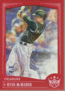 2018 Diamond Kings Red Frame Ryan McMahon card # 92 RC Colorado Rockies Rookie - Picture 1 of 1