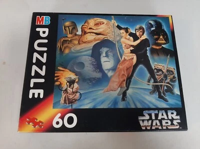 Rompecabezas vintage 1994 Star Wars 60 piezas completo excelente estado Foto 1 de 3
