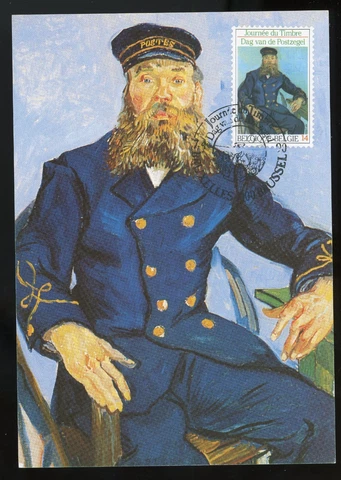 BELGIUM 1990 MAXI-CARD, STAMP DAY !! D88 Cover