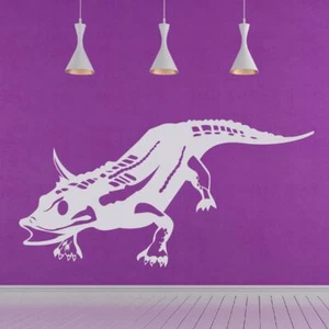 Gehörnter Alligator Dinosaurier Wandkunst Aufkleber (AS10336) - Bild 1 von 2