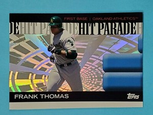 2006 Topps Hit Parade Frank Thomas Oakland Athletics A's #HR5 ⚾