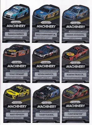 2016 Panini PRIZM MACHINERY Complete 9 card set BV$30! Straight to pages! - Image 1 of 4