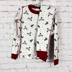 Hanna Andersson Holiday Pajamas Set Organic Cotton, Size 6-7 - Picture 1 of 6