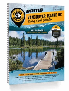 Libro de mapas de pesca de la isla de Vancouver BC - Imagen 1 de 1