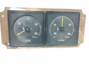 CELSA PITCH / RUDDER ANGLE & RPM INDICATOR 0 to 200 - Picture 1 of 7