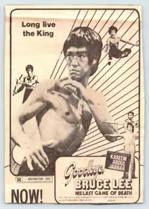 1975 GOODBYE BRUCE LEE MOVIE AD Vintage 4"X6" Newspaper Ad EBS15 - Picture 1 of 1