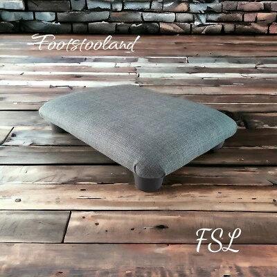 7.5 cm Low FOOT STOOL Firm Small 3 Inch underdesk home office footrest bed step - Image 1 of 4