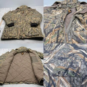 Chaqueta Mossy Oak Para Hombres XL Gran Tamaño Camuflada Aislada Marrón Aves Acuáticas Caza - Imagen 1 de 19