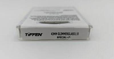 Tiffen Glimmerglass Glass Filter (43mm, Grade 1/8) - New in Box - Image 1 of 4