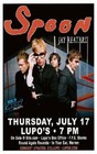 SPOON  JAY REATARD CONCERT POSTER PROVIDENCE 2008