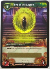 Eye of the Legion - WoW TCG (INV1866) - Unscrached Mint Loot Card!!