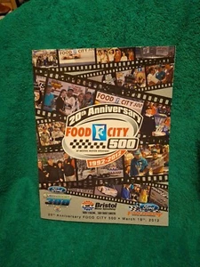 2012 Nascar Food City 500 program - Picture 1 of 2