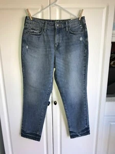 New Women’s Universal Thread Jeans size 8/29R Loose Hem High-Rise Straight Blue - Picture 1 of 4