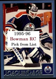 1995-96 Bowman radiocontrol | hockey | lote x1 | tú eliges  - Imagen 1 de 27
