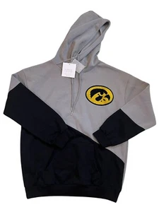 Iowa Hawkeyes For The Love Hoodie Size M Pullover Fleece Gray New With Tags - Picture 1 of 8