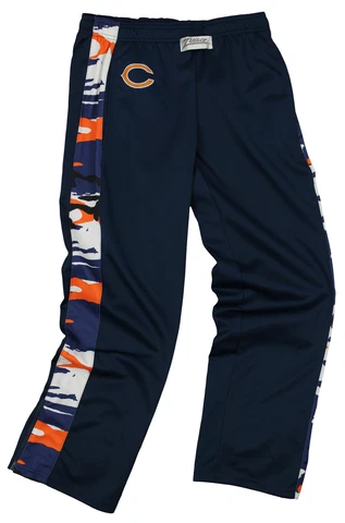 Zubaz Men's NFL Chicago Bears Camo Print Stadium Pants Cover