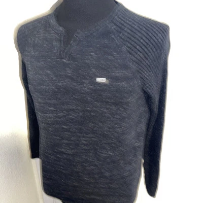 Guess Men’s Sweater Medium Black G Brand - Image 1 of 4