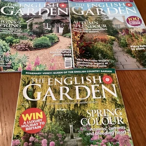 The English Garden Magazines Set Of 3 From 2018 - Picture 1 of 4