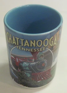 Chattanooga Tennessee Ceramic Coffee Mug Cup Train Engine Locomotive Railroad - Picture 1 of 7