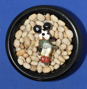 Vintage Old Pawn Indianer Mickey Mouse Ring Größe 7,25 - Bild 1 von 2