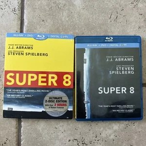 Super 8 (Blu-ray/DVD/Digital 2011) Ultimate 2-disc Edition w/ Slipcover - Foto 1 di 3