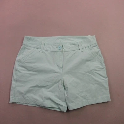 Pantalones Cortos Vineyard Vines Para Mujer 10 Ligeros Exterior Chino Bolsillos Verde Foto 1 de 4