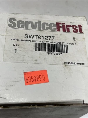 Interruptor de límite de horno de 3" para Trane Am Standard L150 SWT01277 SWT1277 C340056P15 Foto 1 de 4