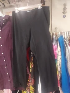 J.Jill Stretch Hose schwarz Freizeit Pull On Bündchen Gr. 18 - Bild 1 von 5