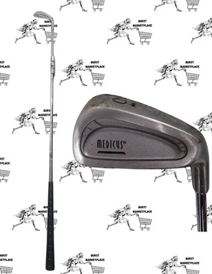 Medicus Doble Bisagra 5 Hierro Diestro Club de Golf Entrenamiento Ayuda Swing Entrenador Foto 1 de 2