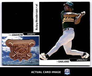 1998 SPx Trade Winds #344 RICKEY HENDERSON Oakland Athletics HOF #/4000 NM - Picture 1 of 4