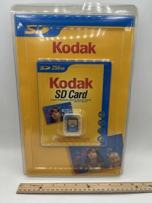 Kodak 256MB SD Card New Sealed Camera Memory Card 2004 - Image 1 of 4