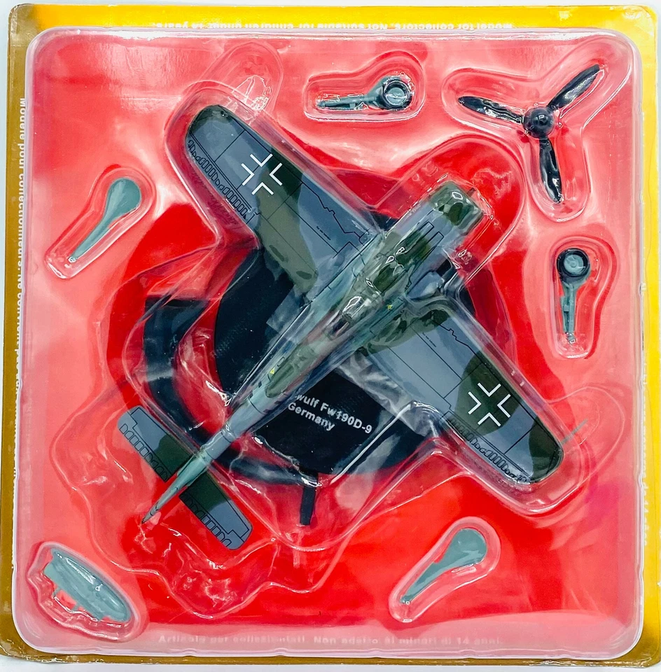 EBOND Aereo Militare Fucke-Wulf Fw190D-9 - Germany - Die Cast - 1:72 - 0261 - Immagine 1 di 1