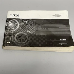 2016 CHEVROLET IMPALA OWNERS MANUAL - Picture 1 of 7