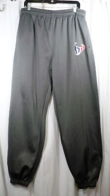Majestic Men's Houston Texan Logo Gray Athletic Sweat Pants. Size 1XL. - Image 1 of 4