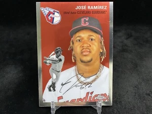 JOSE RAMIREZ 2023 TOPPS CHROME PLATINUM ANNIV. #279 BASE CARD / GUARDIANS - Picture 1 of 2