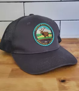 Gorra de béisbol del Parque Nacional de las Montañas Rocosas Estes Park ajustable a presión - Imagen 1 de 5