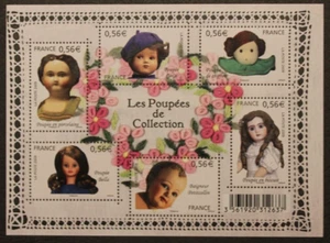 Bloc Feuillet BF4394 - Les poupées de collection - 2009 - Neuf ** - Picture 1 of 1