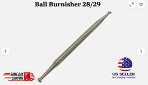 Dental Ball Burnisher 28/29 Double Ended Dental Instruments 3X - Picture 1 of 4